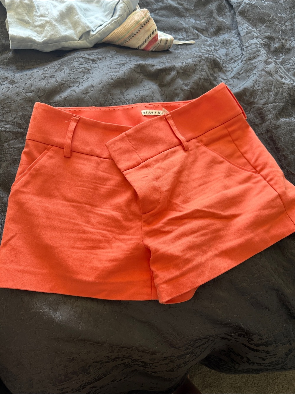 Alice + Olivia Coral Tailored Shorts